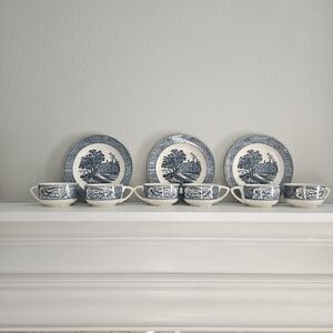 Vintage Currier & Ives Royal China Bundle